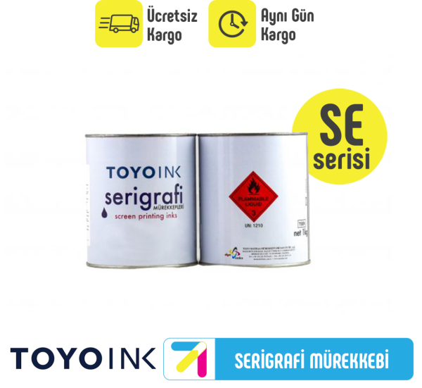 SE Serisi Serigrafi Mürekkepleri