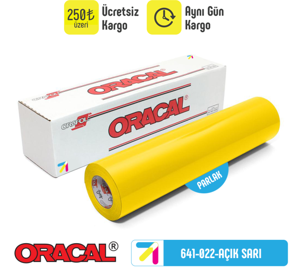 Oracal 641 Serisi Kesim Folyosu