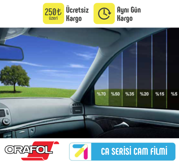 Oracal CA Serisi Cam Filmi