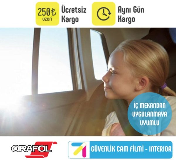 Oracal Güvenlik Cam Filmi - Interior