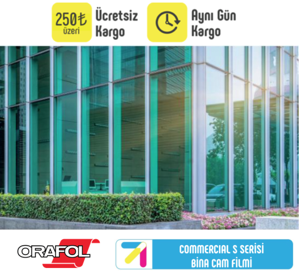 Oracal Commercial S Serisi Bina Cam Filmi