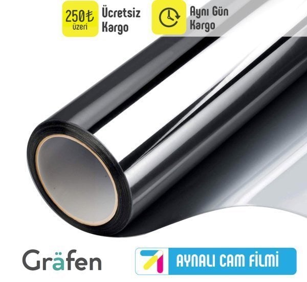 Grafen Aynalı Çizilmez Cam Filmi