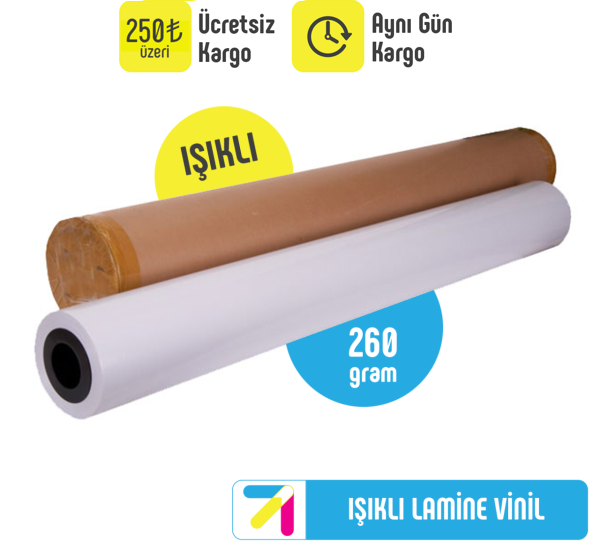 Işıklı Lamine Vinil (260gr.)