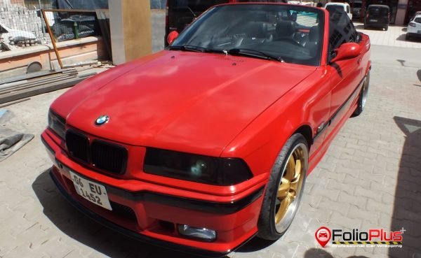 KPMF Premium Araç Kaplama Folyosu 2K75151 - KPMF Red Glitter - Double Cast (L5) - En: 122cm