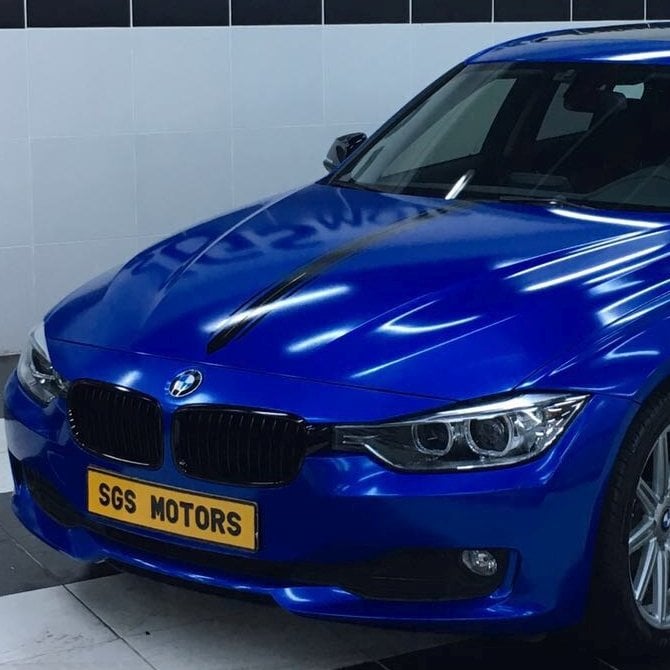 KPMF Premium Araç Kaplama Folyosu 2K75155 - KPMF Royal Blue Glitter - Double Cast (L5) - En: 122cm