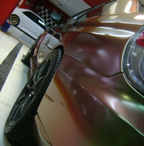 KPMF Premium Araç Kaplama Folyosu 2K75492A - KPMF Red / Gold Yanardöner (Hava Kanallı)(L4) - En: 152cm