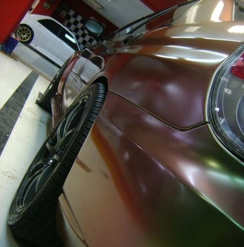 KPMF Premium Araç Kaplama Folyosu 2K75492A - KPMF Red / Gold Yanardöner (Hava Kanallı)(L4) - En: 152cm