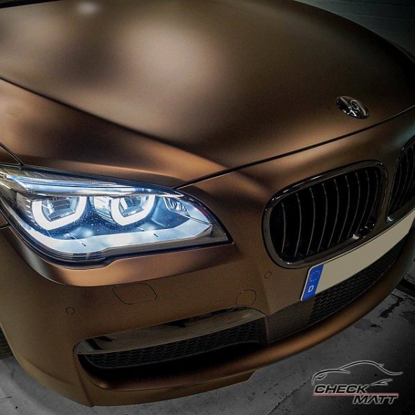 KPMF Premium Araç Kaplama Folyosu 2K75543A - KPMF Mat Java Brown Metalik (Hava Kanallı)(L5) - En: 152cm