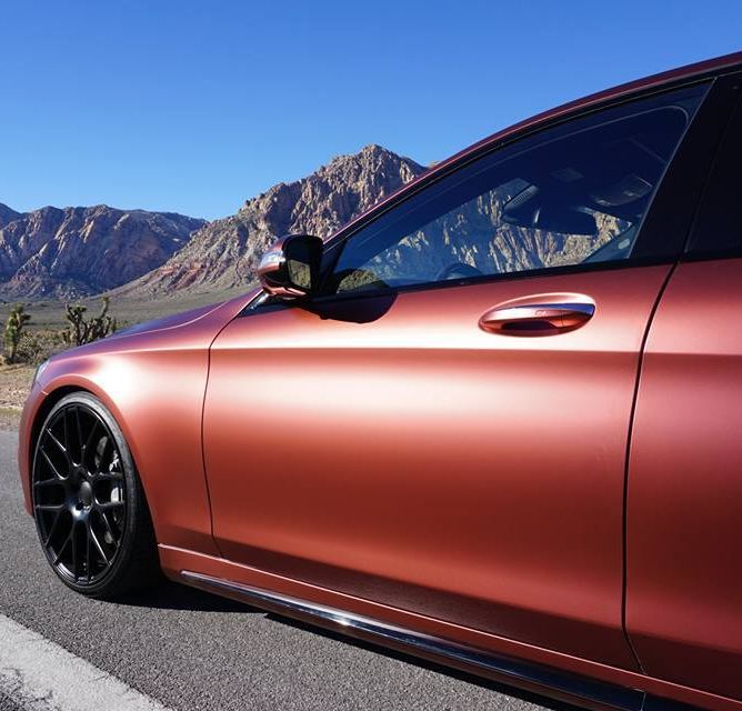 KPMF Premium Araç Kaplama Folyosu 2K75545A - KPMF Mat Russet Red Metalik (Hava Kanallı)(L5) - En: 152cm