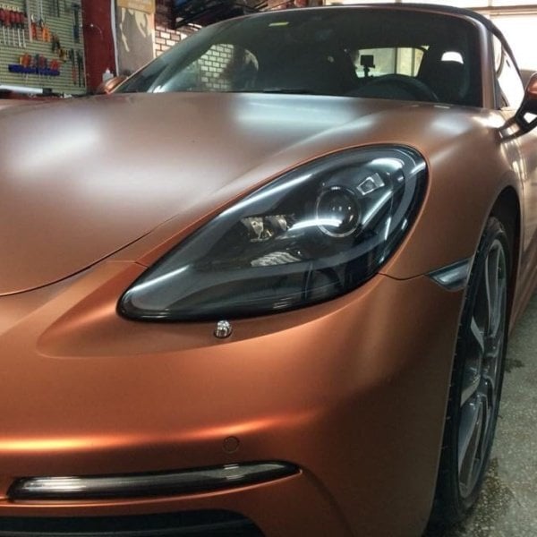 KPMF Premium Araç Kaplama Folyosu 2K75554A - KPMF Mat Autumn Fire (Hava Kanallı)(L5) - En: 152cm