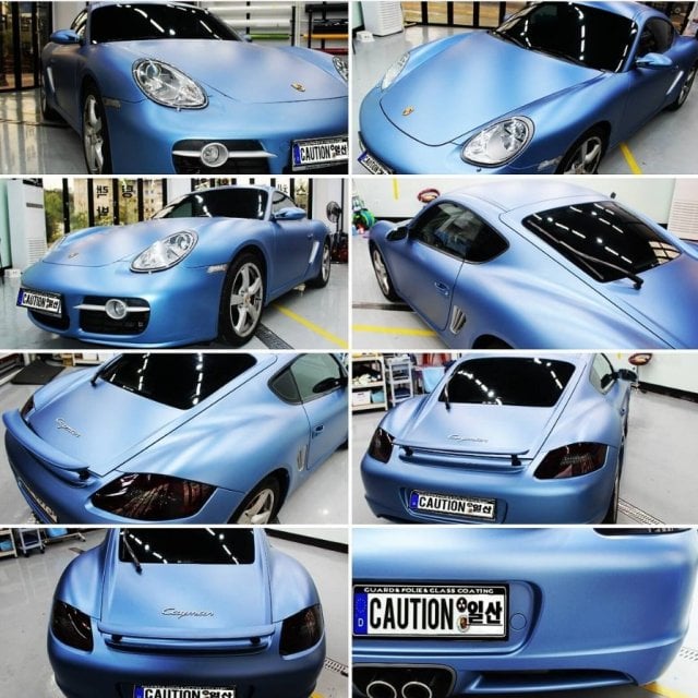 KPMF Premium Araç Kaplama Folyosu 2K75561A - KPMF Mat Elan Blue Metalik (Hava Kanallı)(L3) - En: 152cm