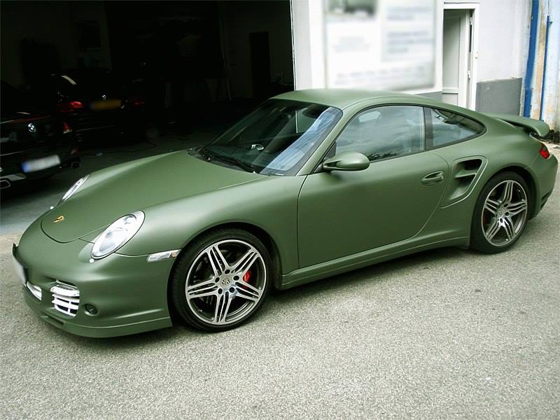 KPMF Premium Araç Kaplama Folyosu 2K89077A - KPMF Mat Green (Hava Kanallı)(L2) - En: 152cm