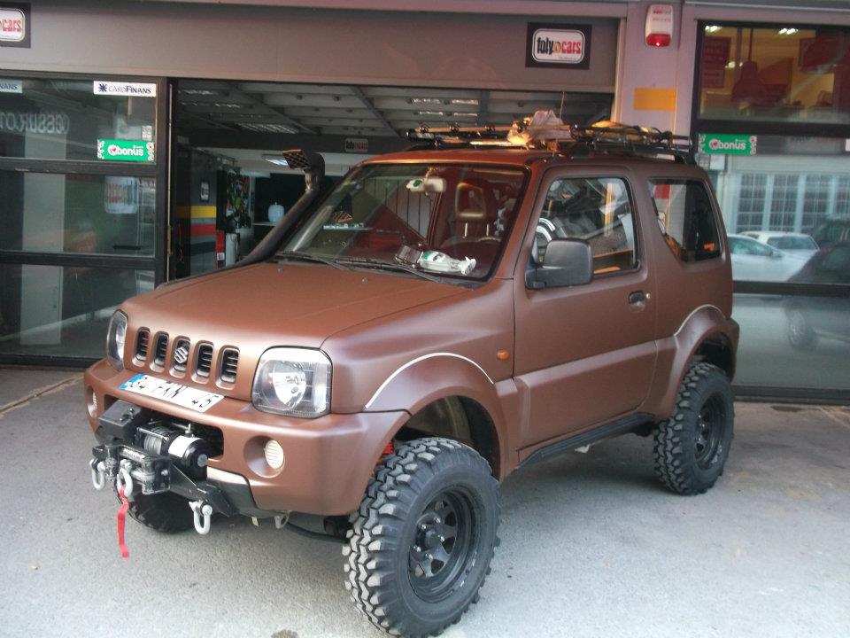 KPMF Premium Araç Kaplama Folyosu 2K89081A - KPMF Mat Brown (Hava Kanallı)(L2) - En: 152cm