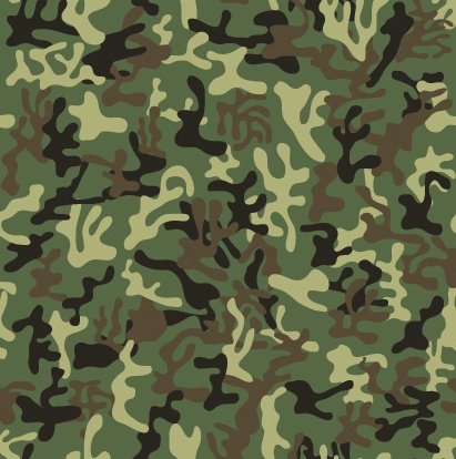 KPMF Premium Araç Kaplama Folyosu 2K91071A - KPMF Mat Green&Black Camuflage AIR - En: 152cm