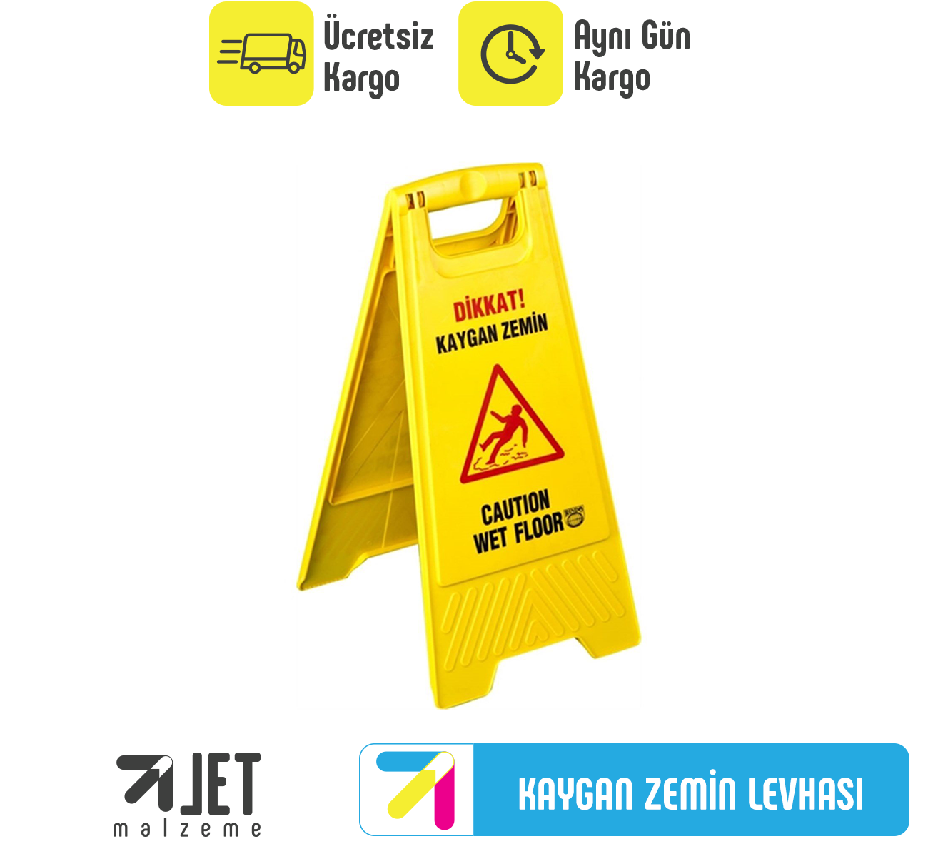 Kaygan Zemin Uyarı Levhası