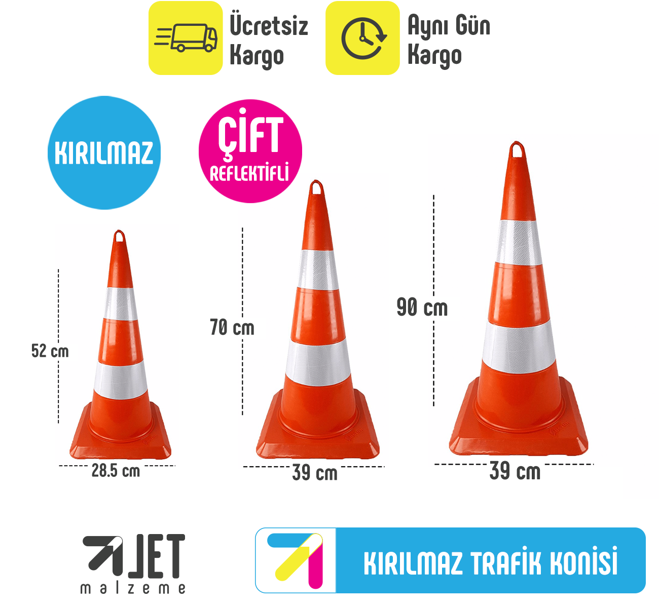 Trafik Konisi Kırılmaz