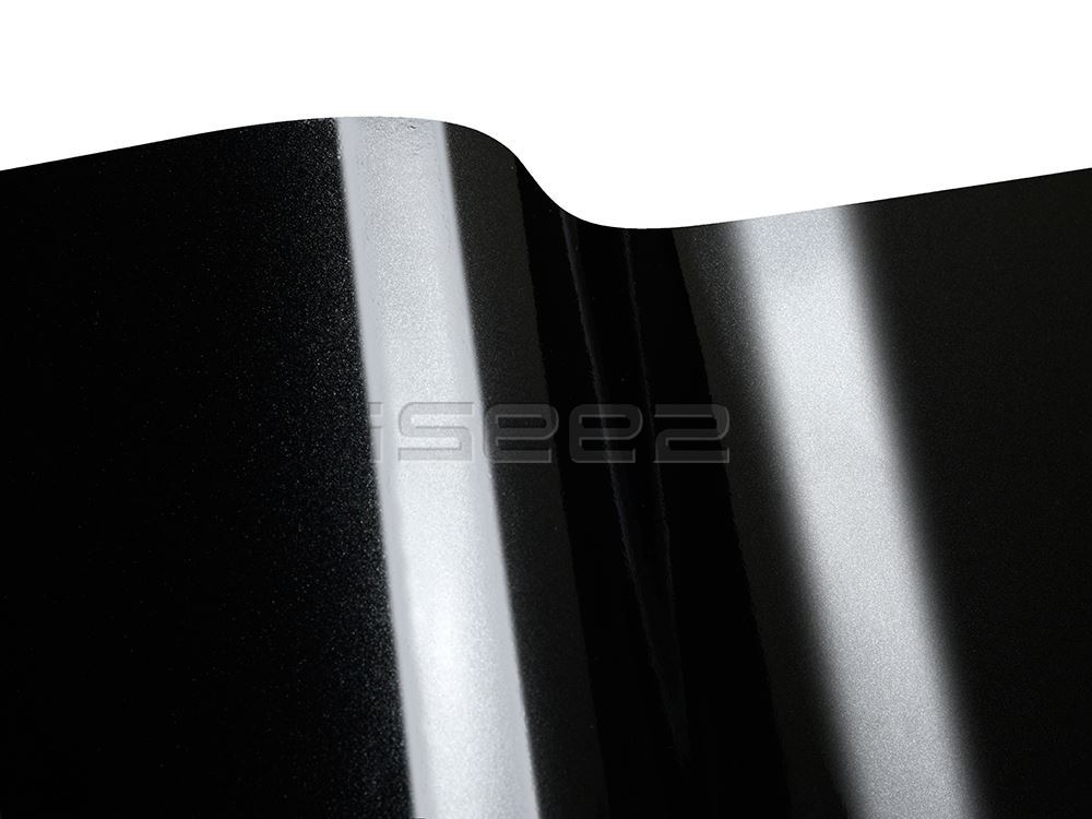 İsee2 Premium Araç Kaplama Folyoları 212.201AN - Diamond Black (Hava Kanallı) - En: 152cm - Boy: 25m
