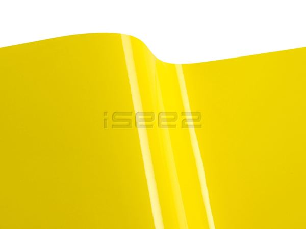 İsee2 Premium Araç Kaplama Folyoları 270.301A - Lemon Yellow (Hava Kanallı) - En: 152cm