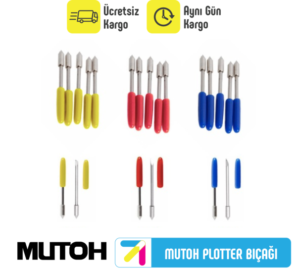 Plotter Bıçağı (Mutoh Uyumlu)